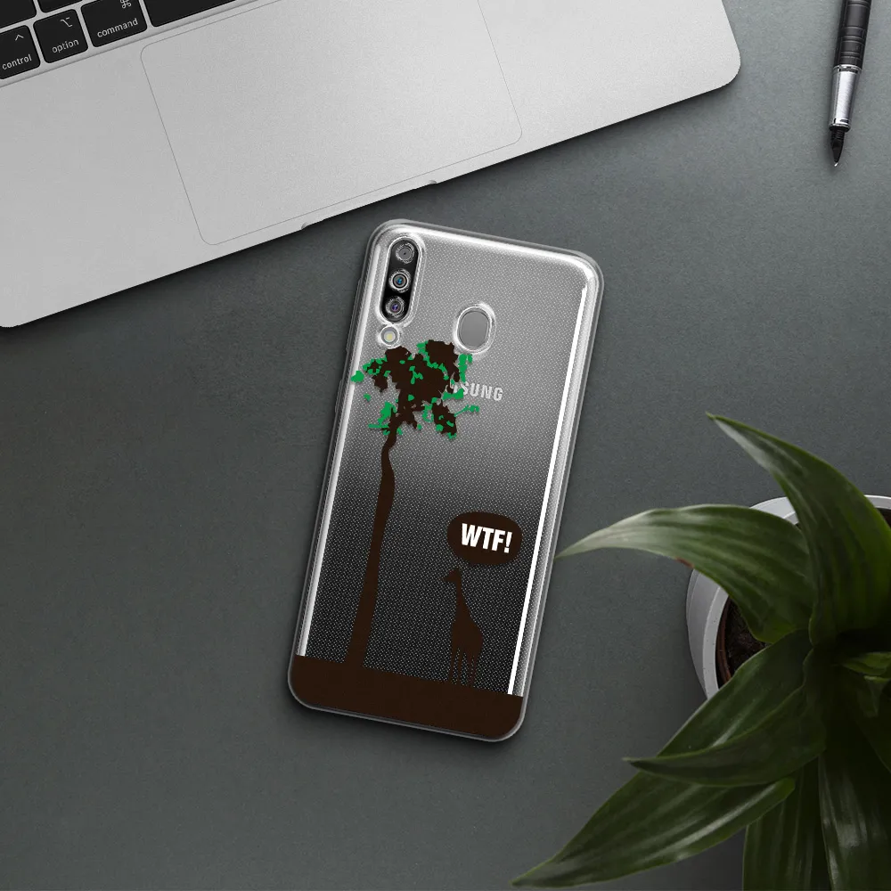 Wtf Samsung M30 Clear TPU Case