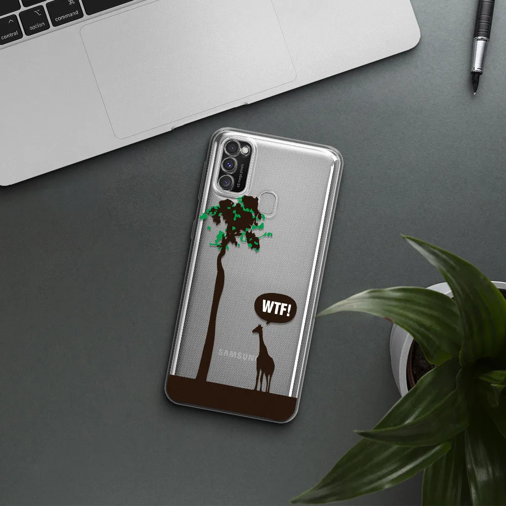 Wtf Samsung M30S Clear TPU Case