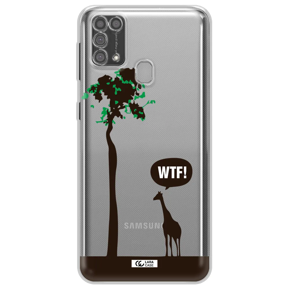 Wtf Samsung M31 Clear TPU Case