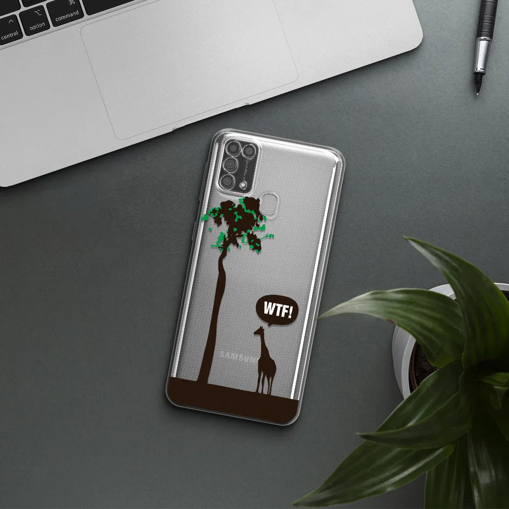 Wtf Samsung M31 Clear TPU Case