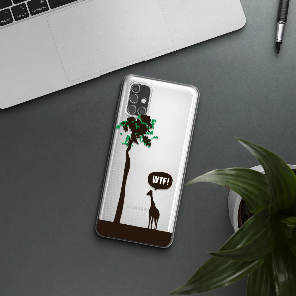 Wtf Samsung M31S Clear TPU Case