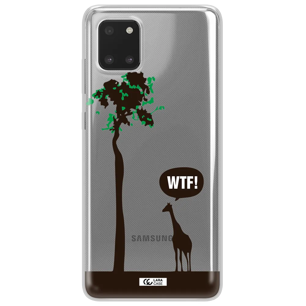 Wtf Samsung Note 10 Lite Clear TPU Case