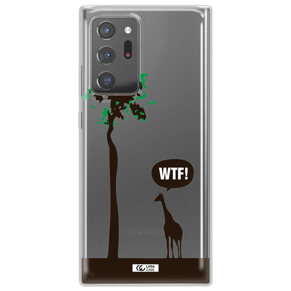 Wtf Samsung Note 20 Ultra Clear TPU Case