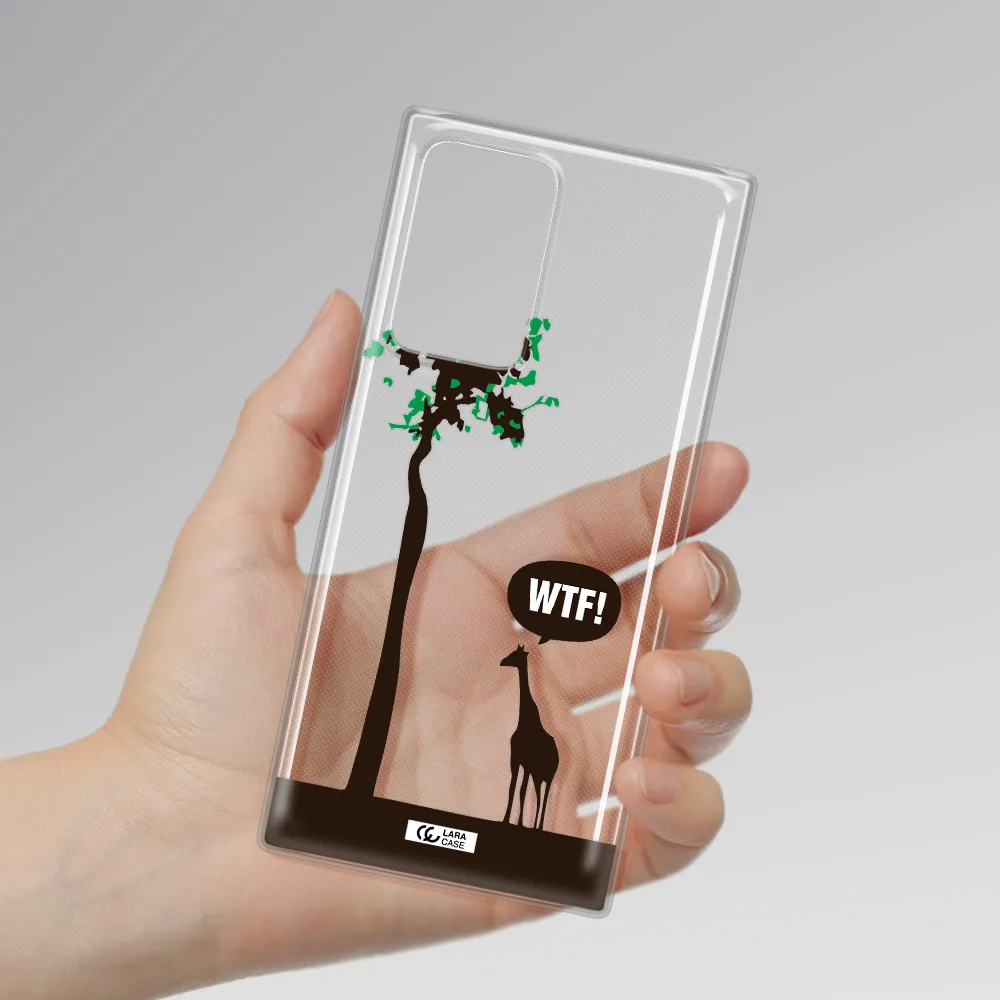 Wtf Samsung Note 20 Ultra Clear TPU Case