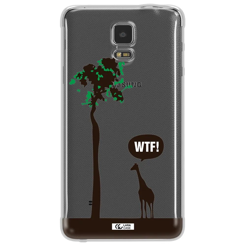 Wtf Samsung Note 4 Clear TPU Case