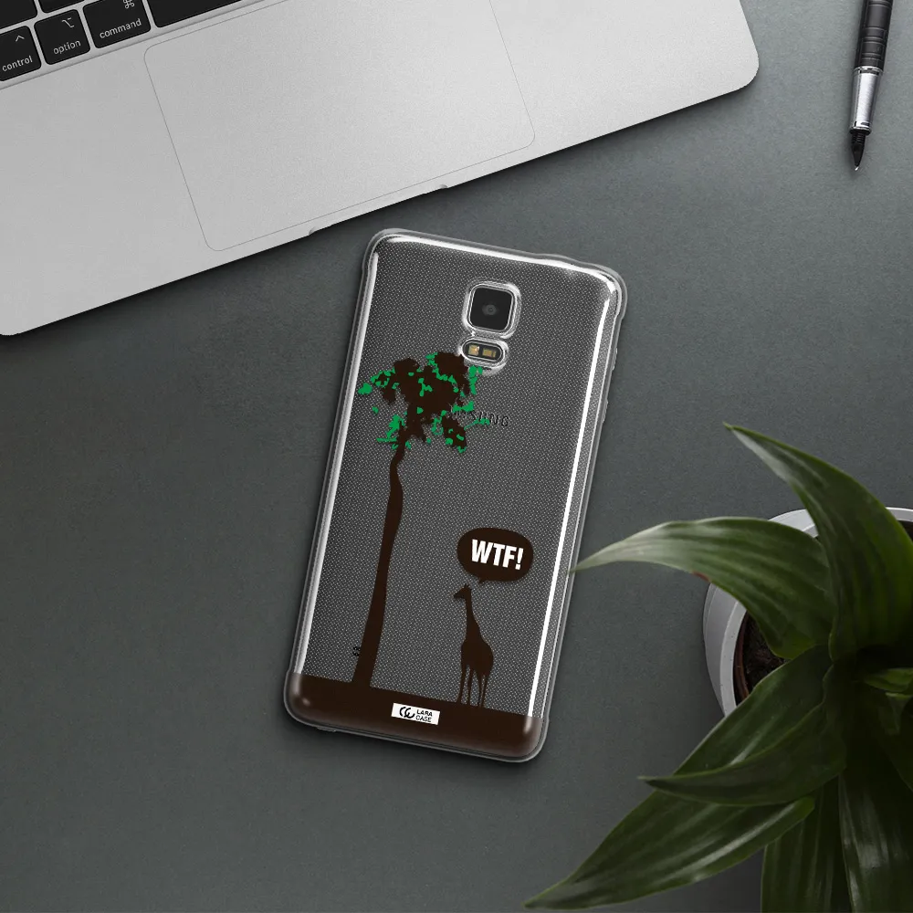 Wtf Samsung Note 4 Clear TPU Case