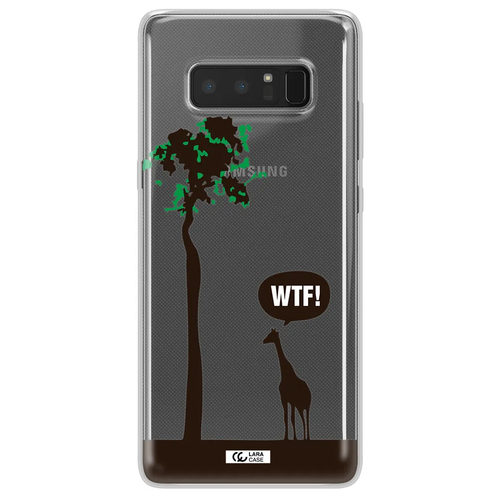 Wtf Samsung Note 8 Clear TPU Case