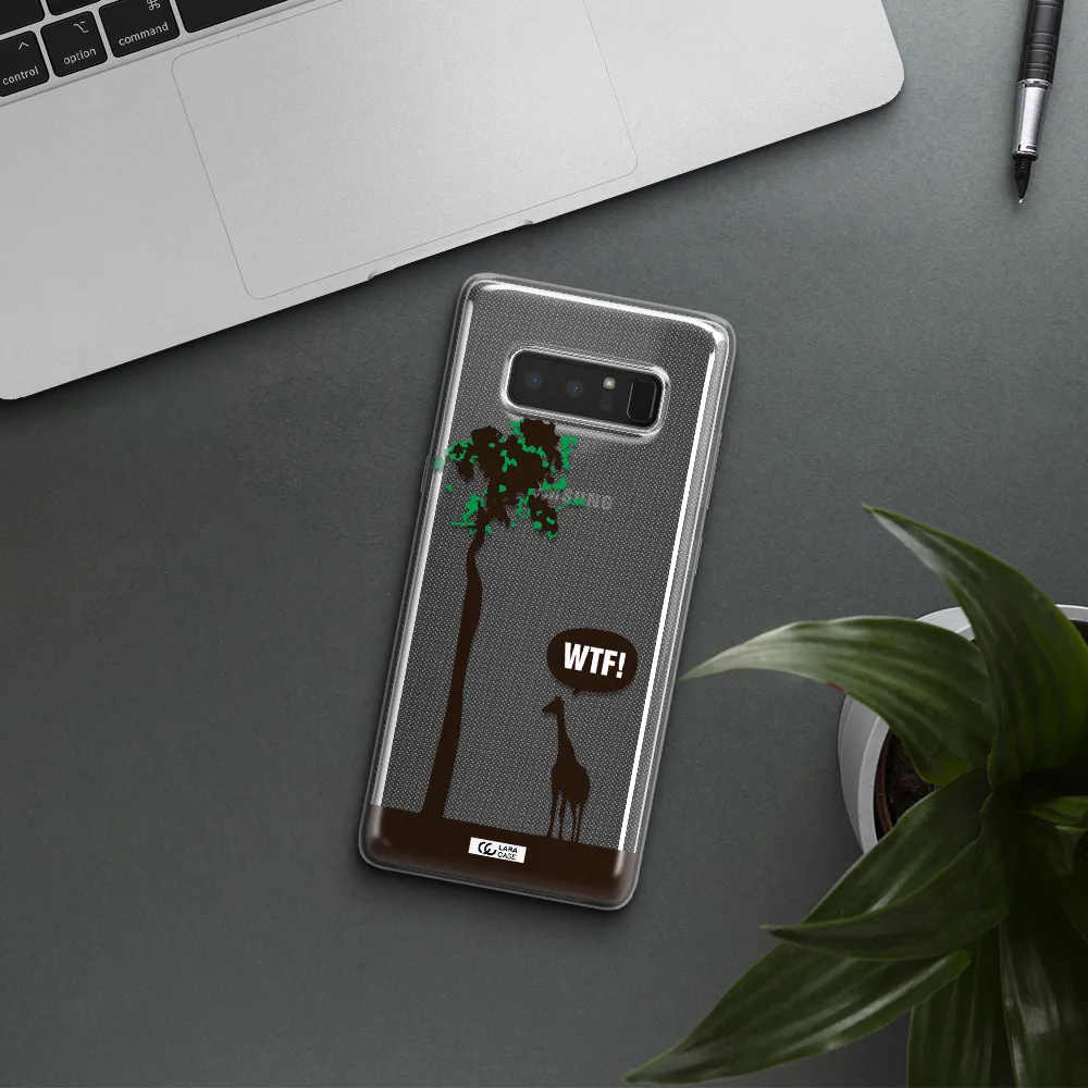 Wtf Samsung Note 8 Clear TPU Case