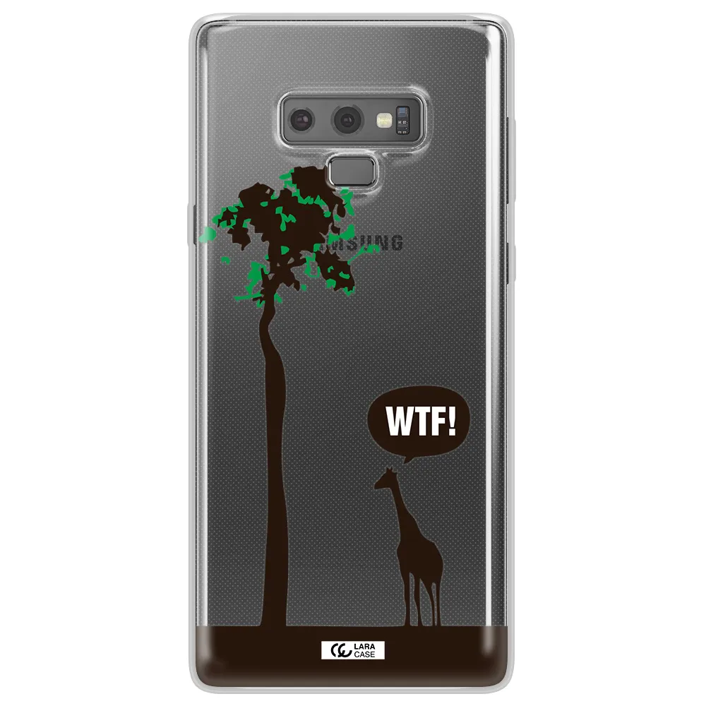 Wtf Samsung Note 9 Clear TPU Case