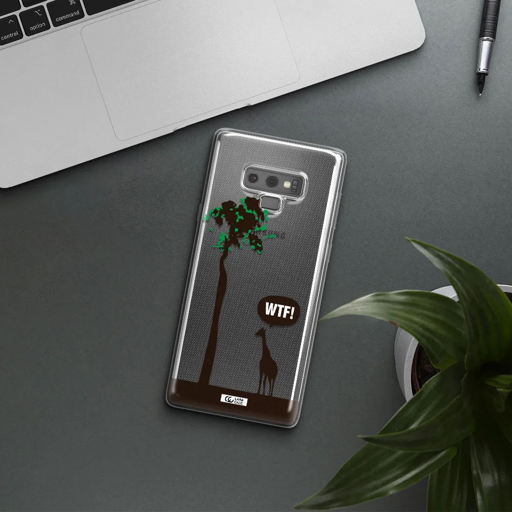 Wtf Samsung Note 9 Clear TPU Case