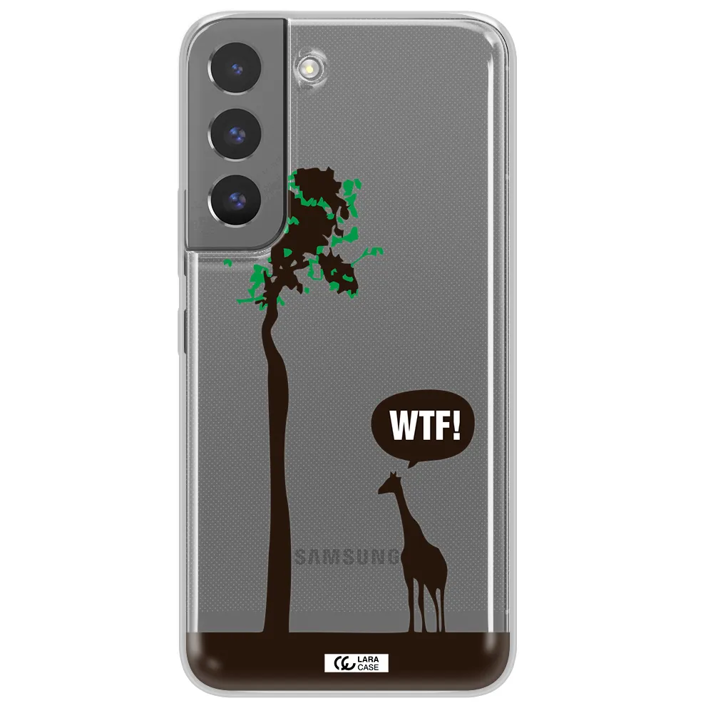 Wtf Samsung S 22 Clear TPU Case