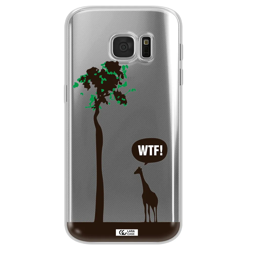 Wtf Samsung S 7 Clear TPU Case