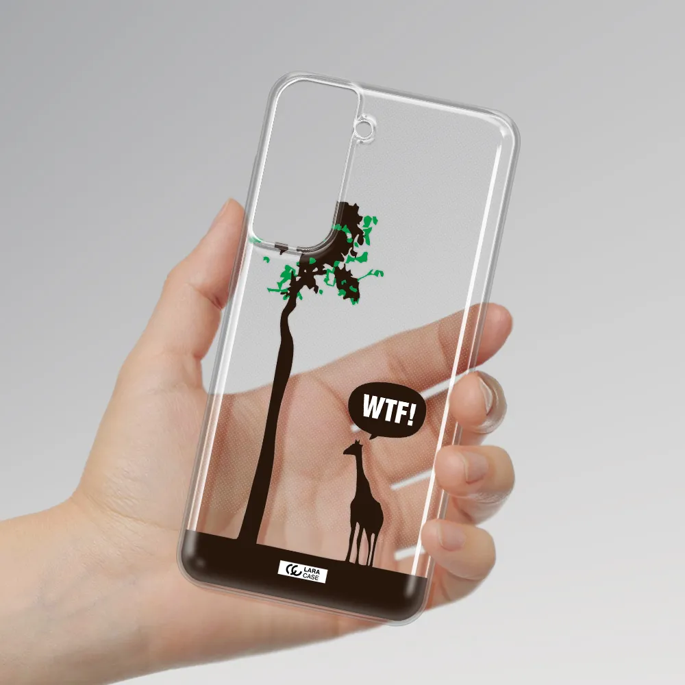 Wtf Samsung S21 Fe Clear Tpu Case