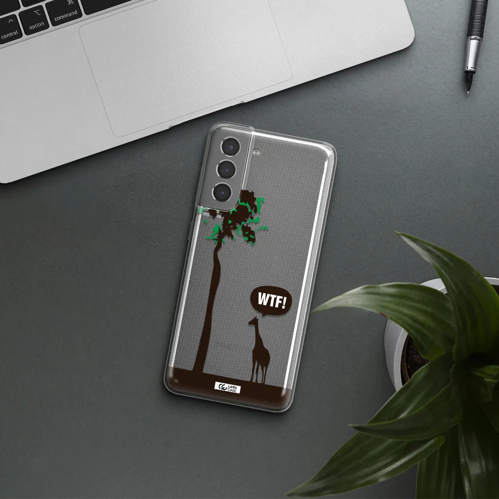 Wtf Samsung S21 Plus Clear TPU Case