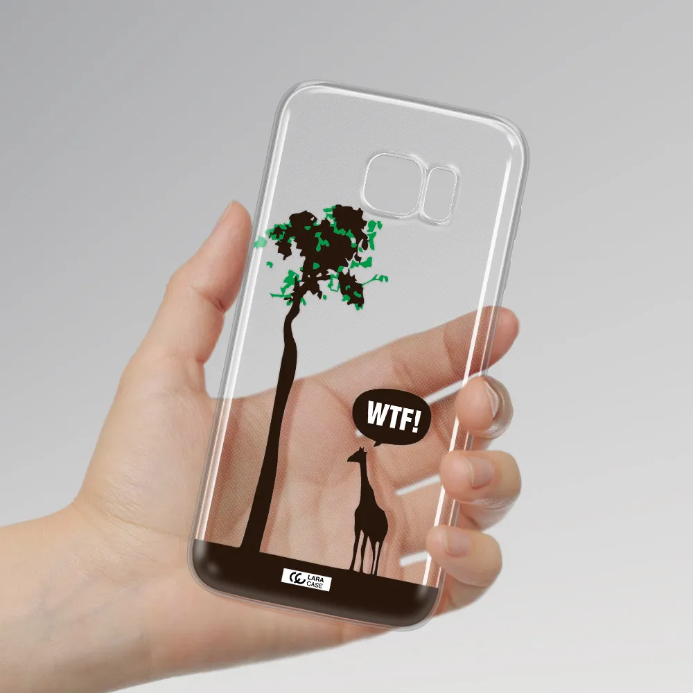 Wtf Samsung S7 Edge Clear TPU Case