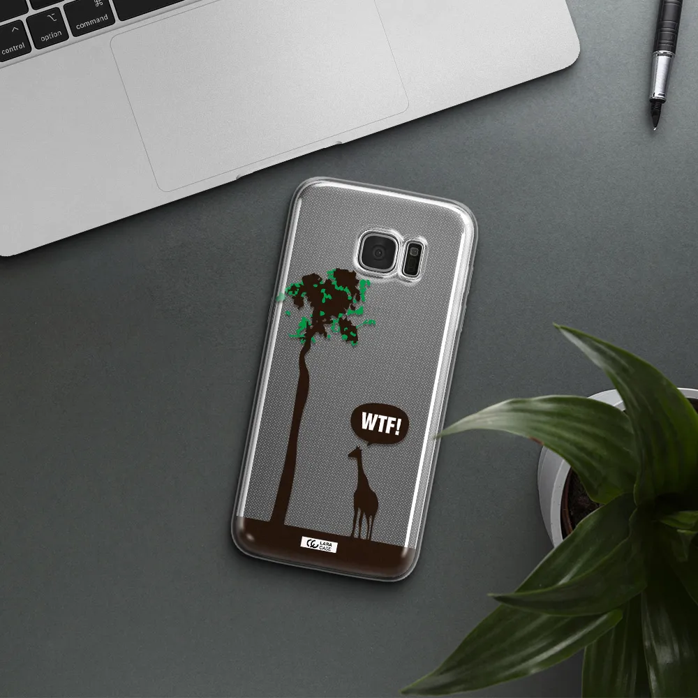 Wtf Samsung S7 Edge Clear TPU Case