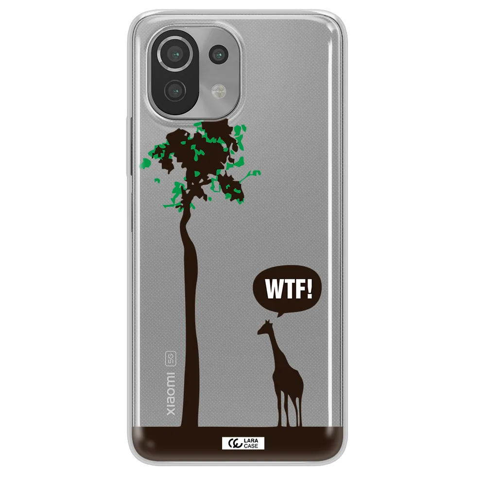 Wtf Xiaomi Mi 11 Lite Clear TPU Case