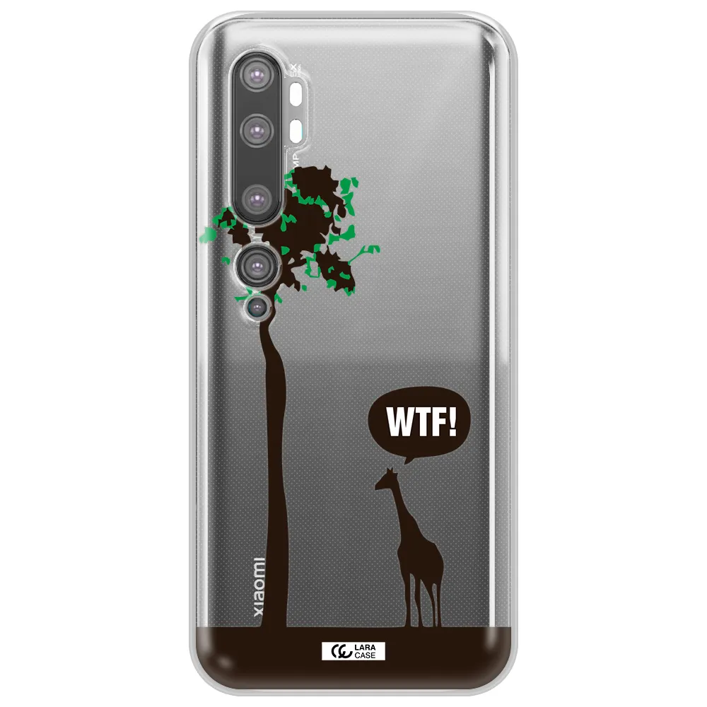 Wtf Xiaomi Mi Note 10 Clear TPU Case
