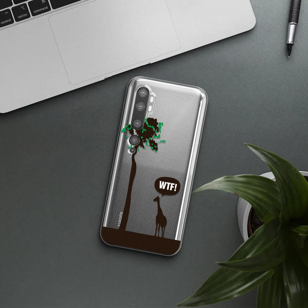 Wtf Xiaomi Mi Note 10 Clear TPU Case