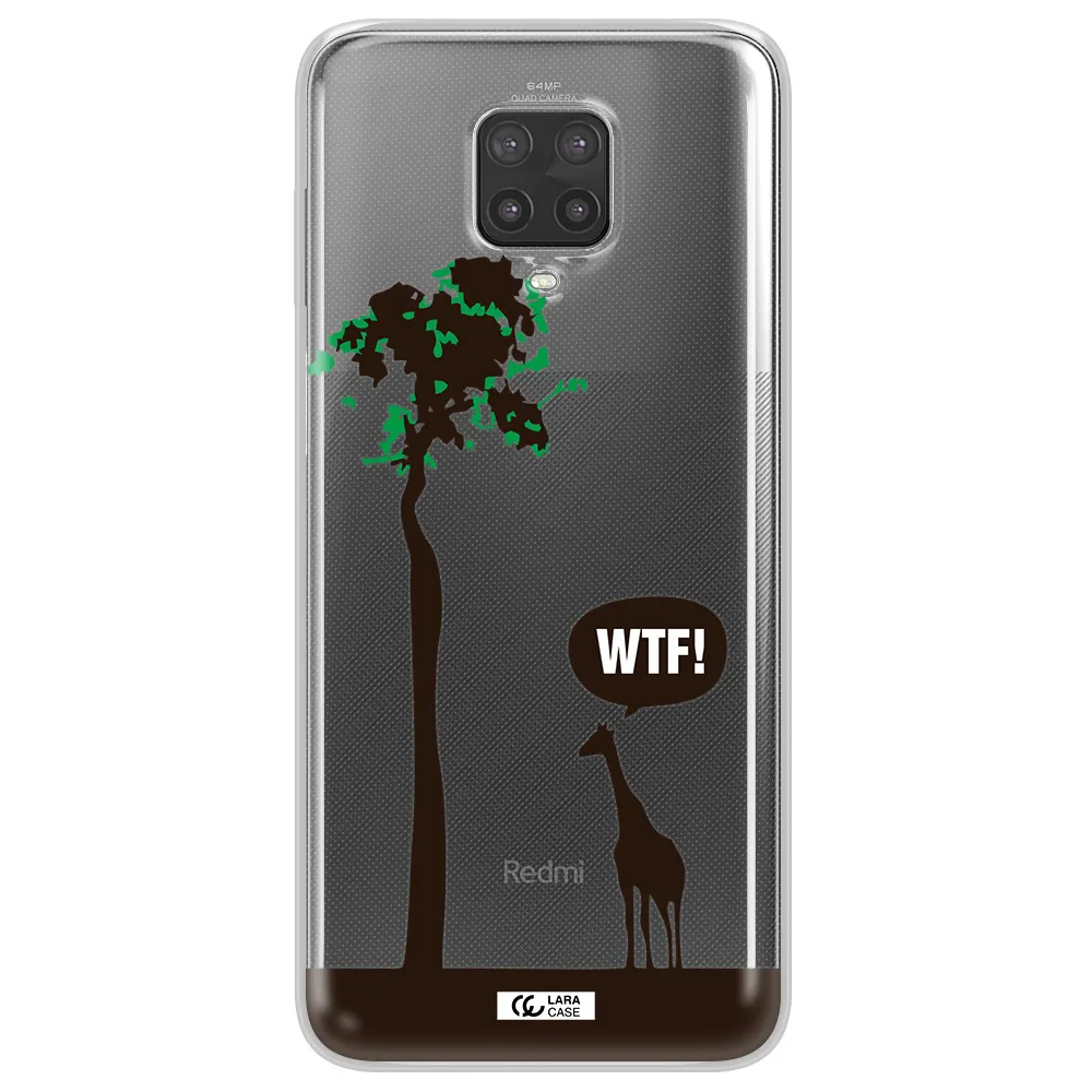 Wtf Xiaomi Note 9 Pro Clear TPU Case