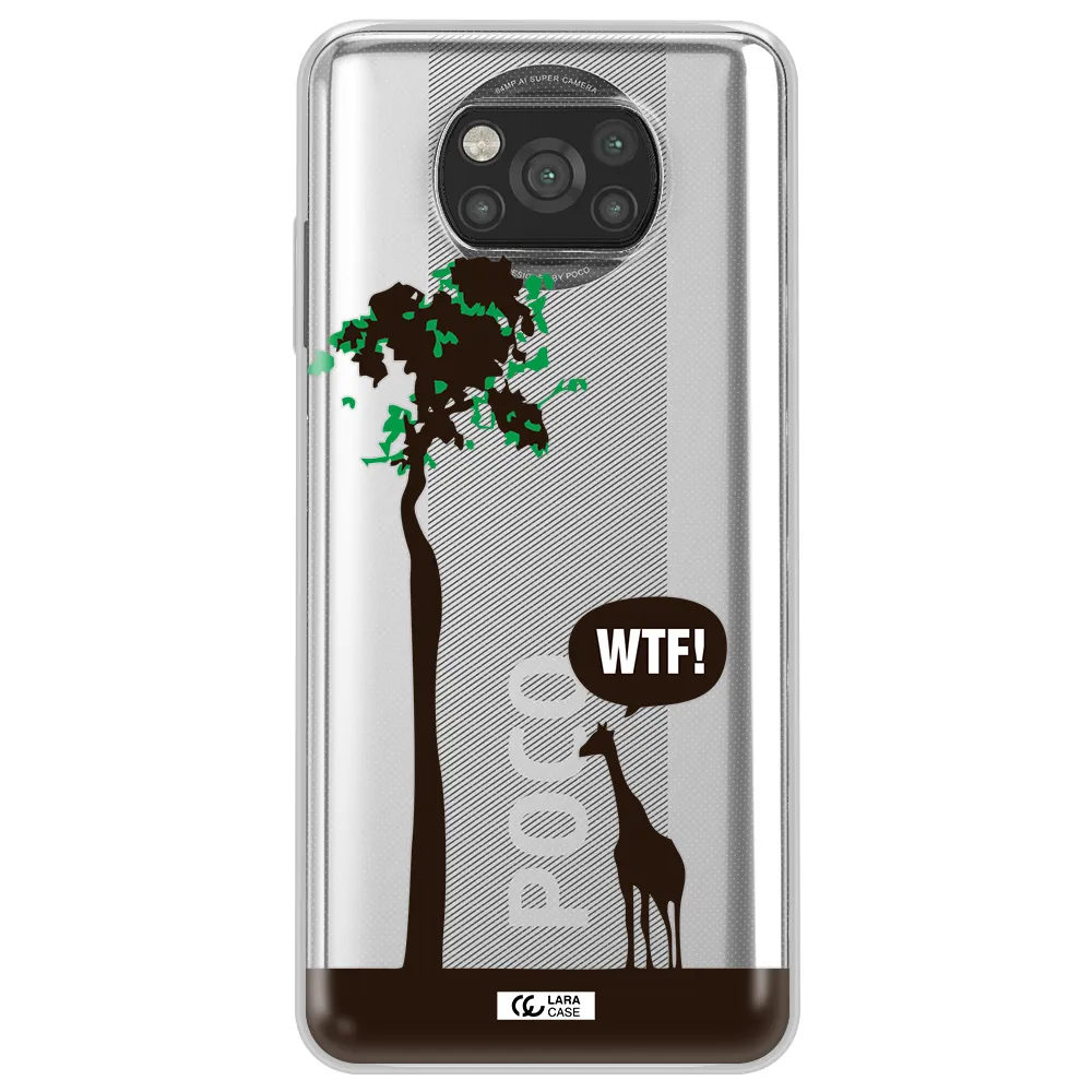 Wtf Xiaomi Poco X3 Clear TPU Case
