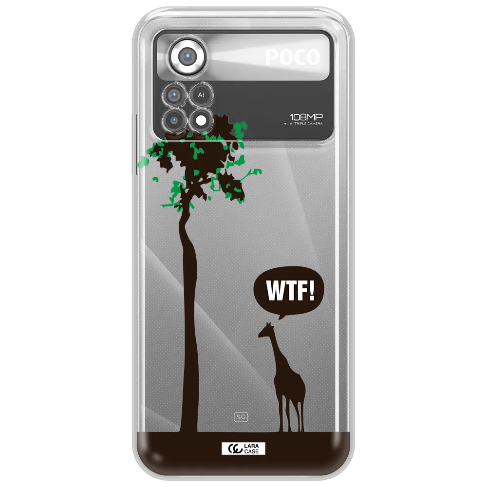 Wtf Xiaomi Poco X4 Pro Clear TPU Case