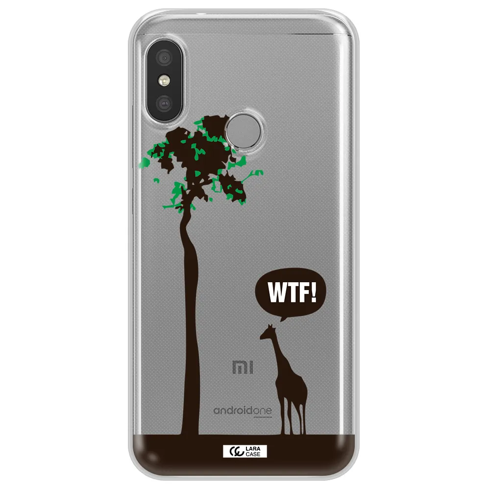 Wtf Xiaomi Redmi 6 Pro Clear TPU Case