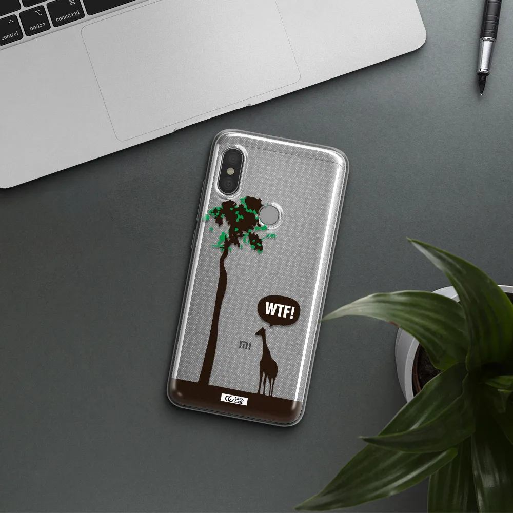 Wtf Xiaomi Redmi Note 6 Pro Clear TPU Case