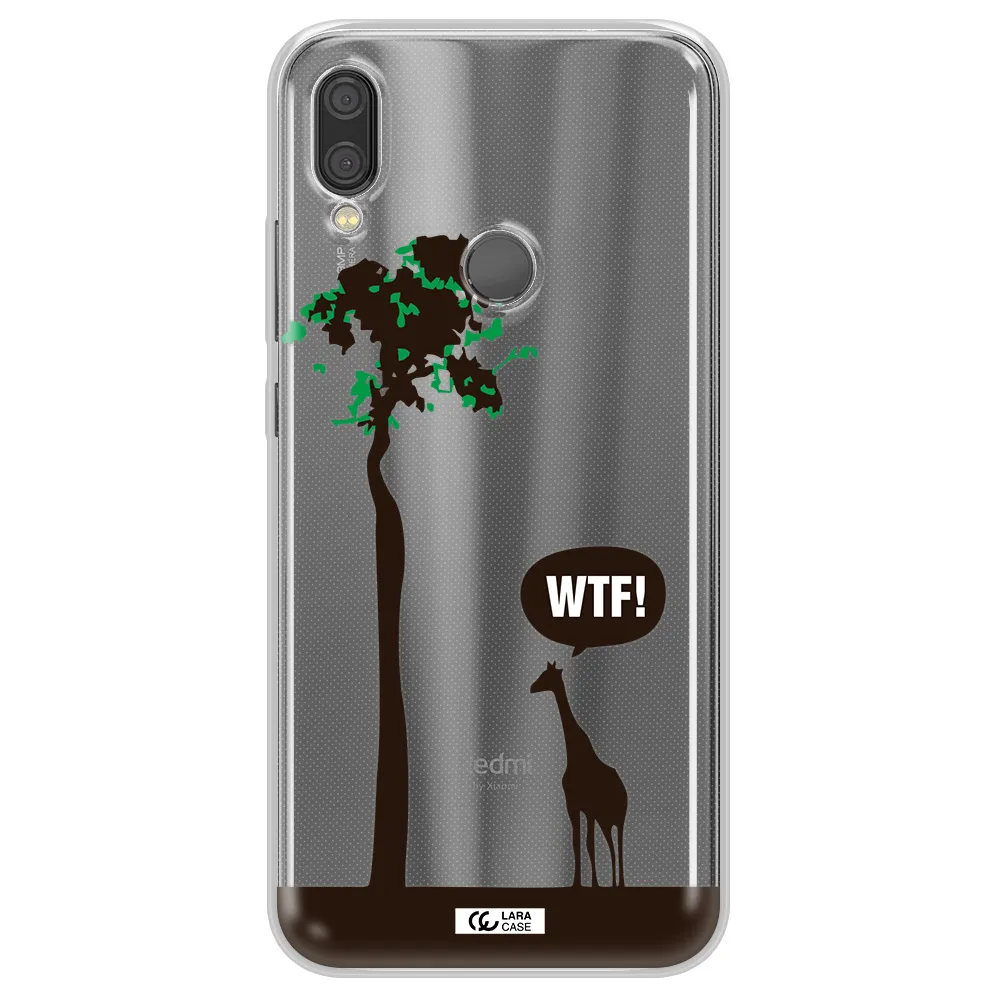 Wtf Xiaomi Redmi Note 7 Clear TPU Case