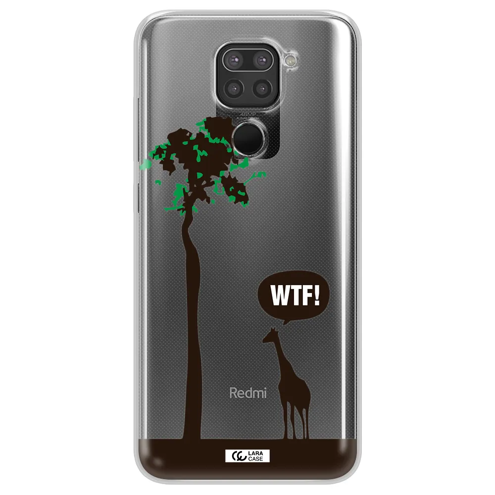 Wtf Xiaomi Redmi Note 9 Clear TPU Case