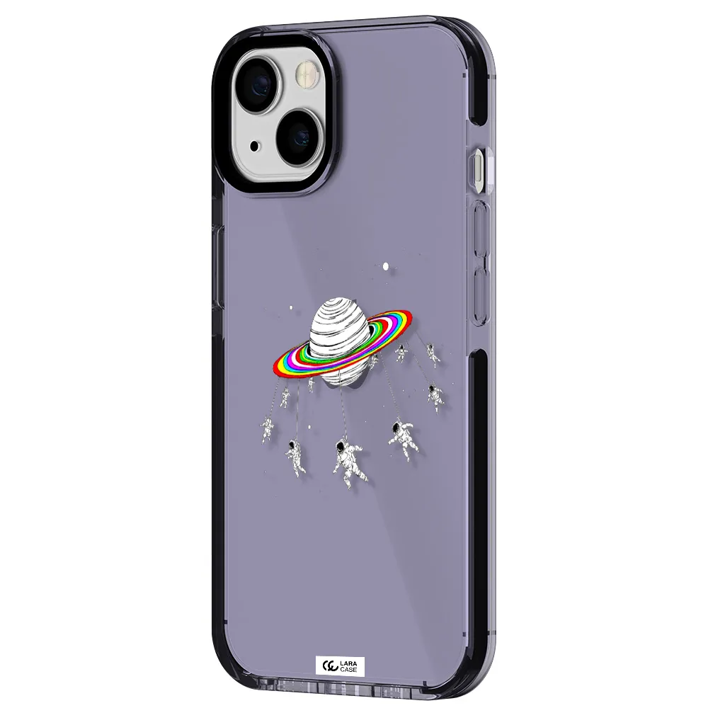 Pluto Rainbow Apple iPhone 13 impact Lilac Case