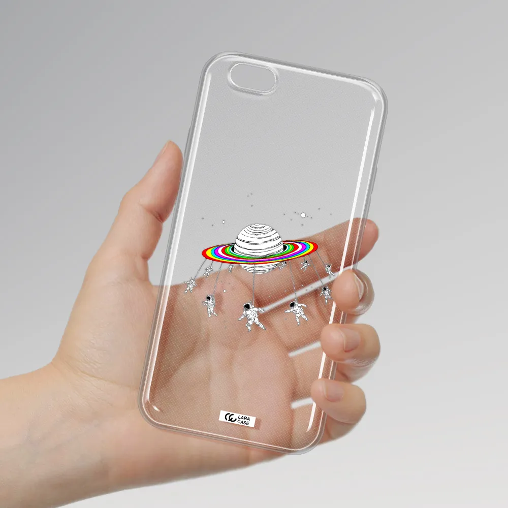 Pluto Rainbow Apple iPhone 6 Clear TPU Case