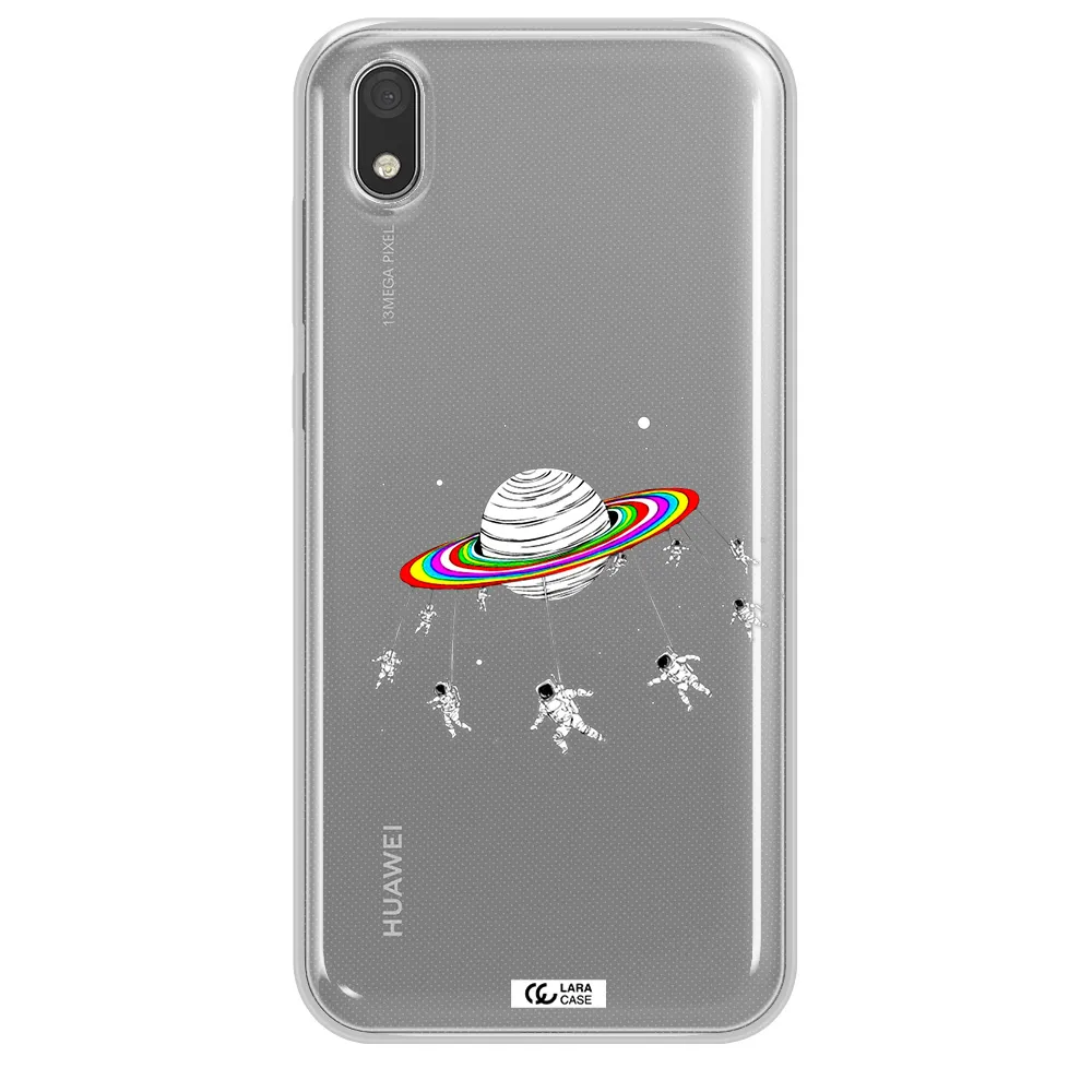 Pluto Rainbow Huawei Honor 8S Clear TPU Case