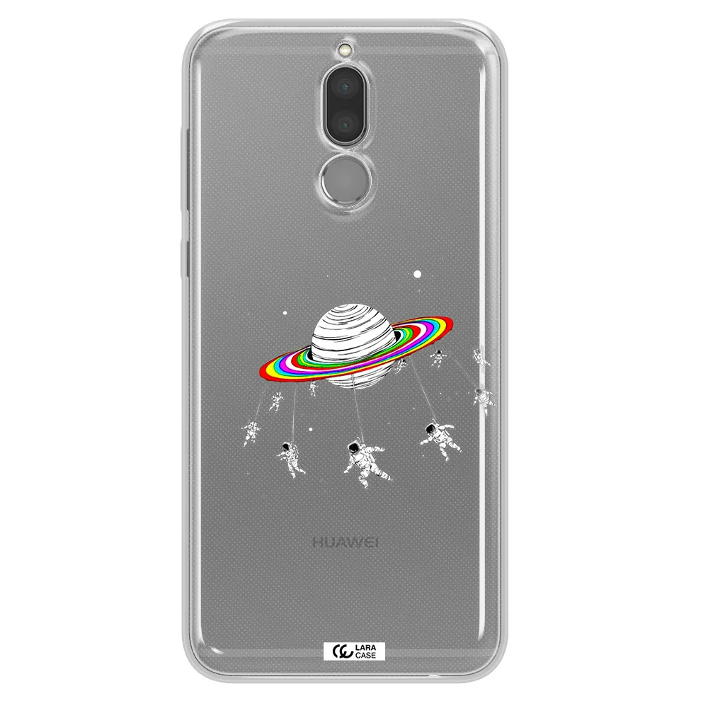 Pluto Rainbow Huawei Mate 10 Lite Clear TPU Case