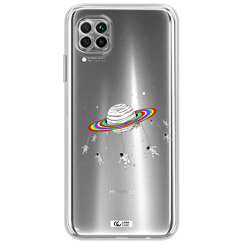 Pluto Rainbow Huawei Nova 7I Clear Tpu Case