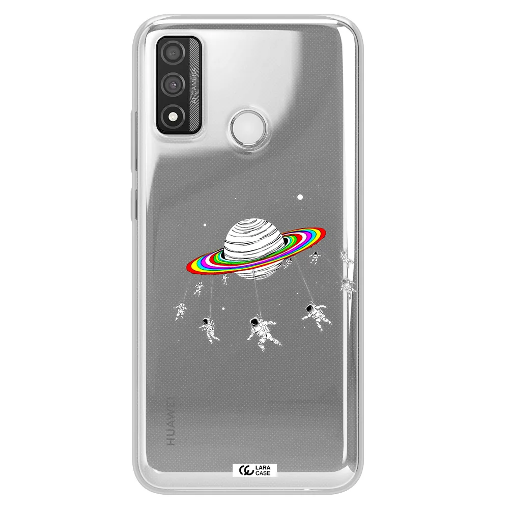 Pluto Rainbow Huawei P Smart 2020 Clear TPU Case