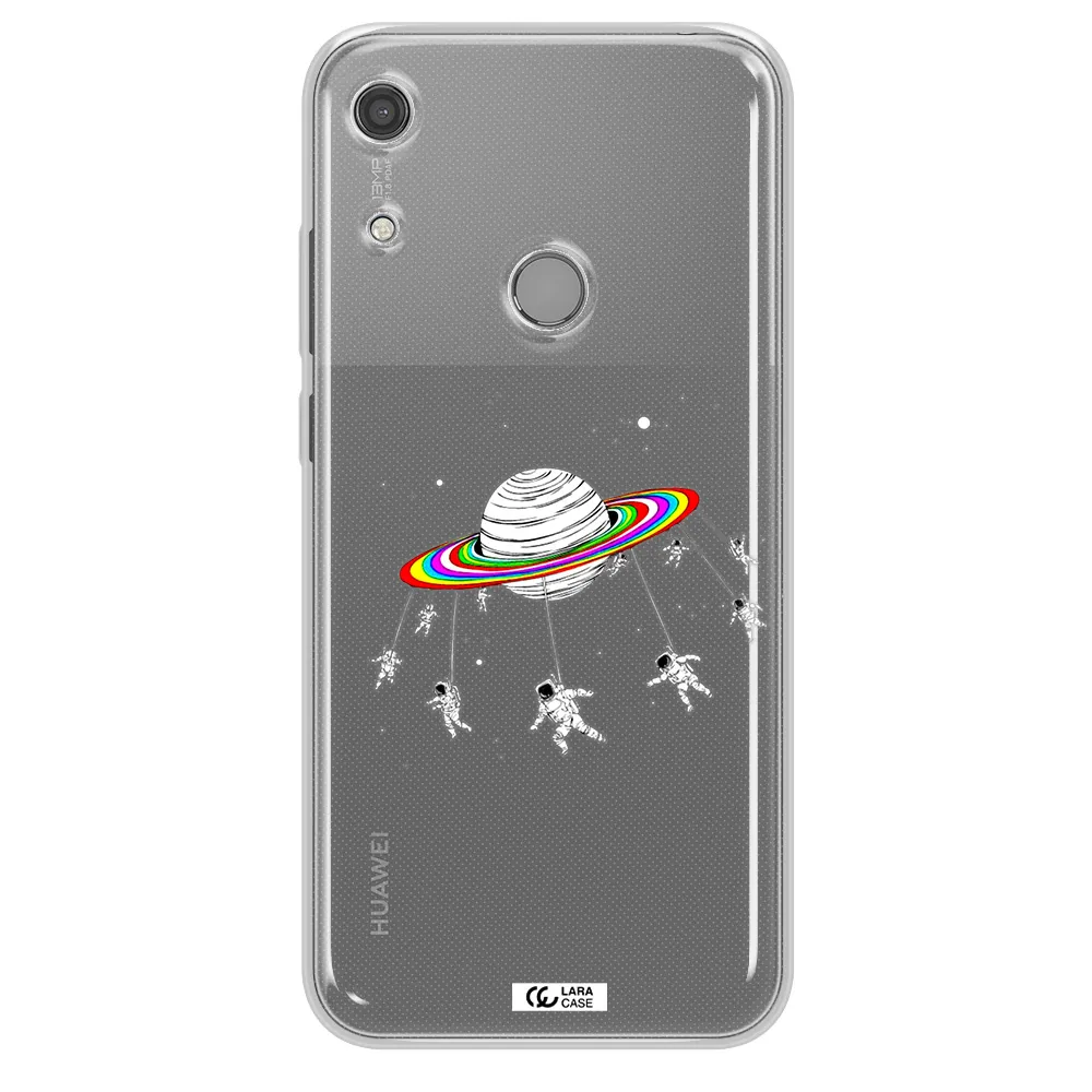 Pluto Rainbow Huawei Y6S Clear TPU Case