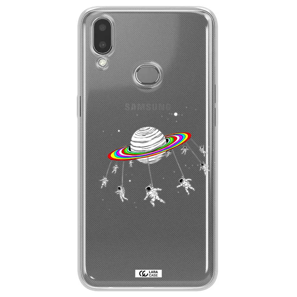 Pluto Rainbow Samsung A10S Clear TPU Case