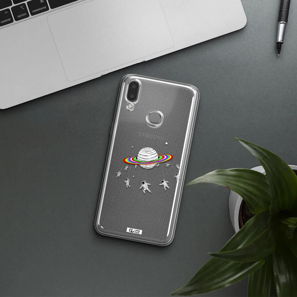 Pluto Rainbow Samsung A10S Clear TPU Case