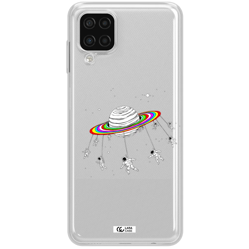 Pluto Rainbow Samsung A12 4g Clear TPU Case