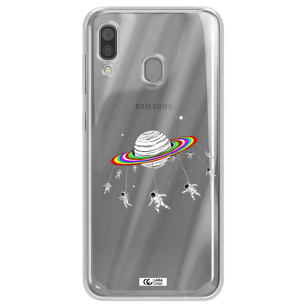 Pluto Rainbow Samsung A30 Clear TPU Case