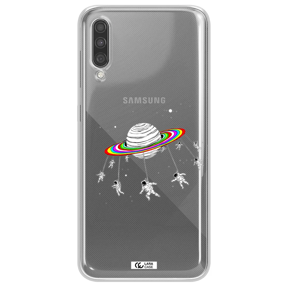 Pluto Rainbow Samsung A30S Clear TPU Case