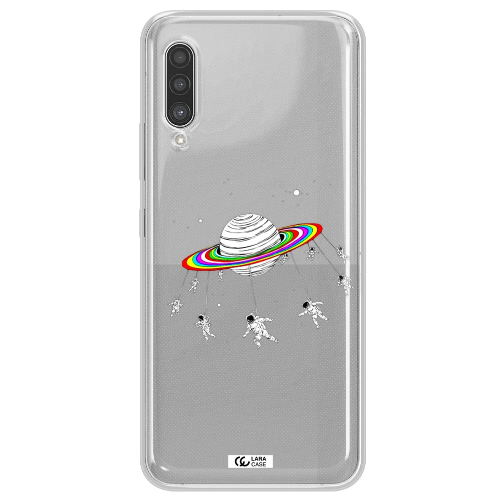 Pluto Rainbow Samsung A90 Clear TPU Case