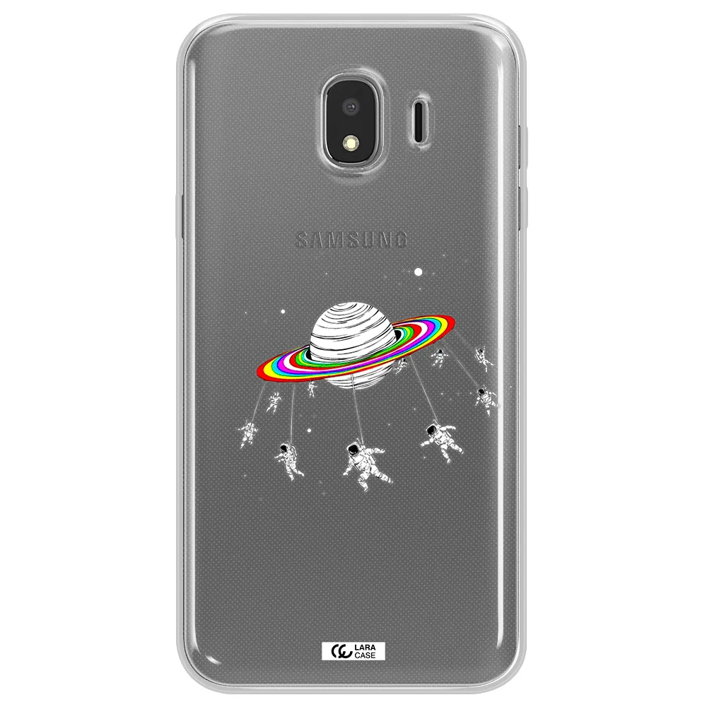 Pluto Rainbow Samsung J4 Clear TPU Case