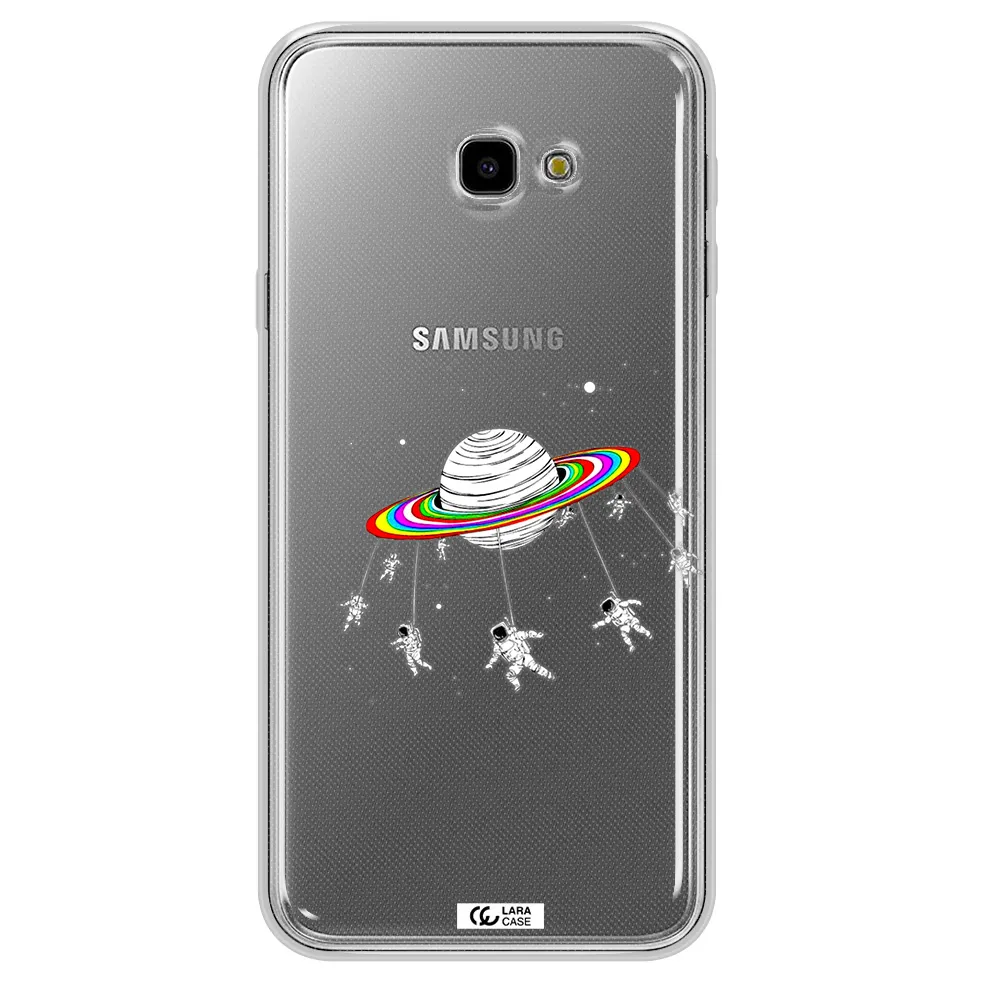 Pluto Rainbow Samsung J4 Plus Clear TPU Case
