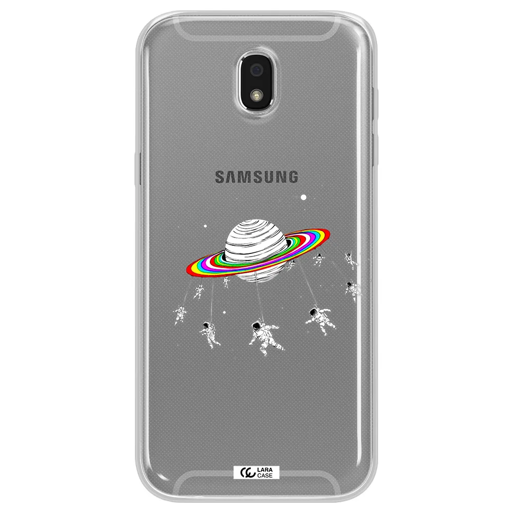 Pluto Rainbow Samsung J5 2017 Clear TPU Case