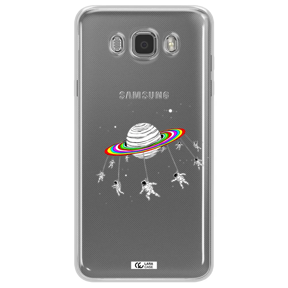 Pluto Rainbow Samsung J7 2016 Clear TPU Case