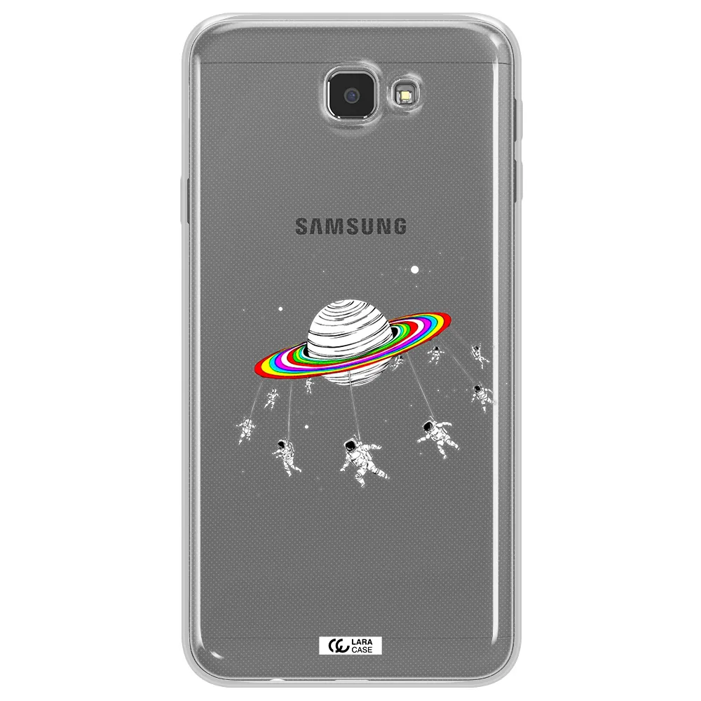 Pluto Rainbow Samsung J7 Prim Clear TPU Case
