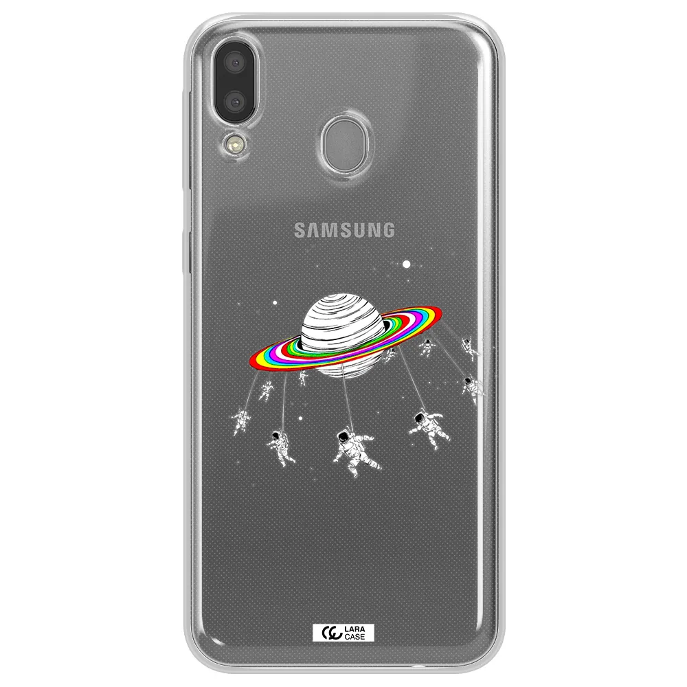 Pluto Rainbow Samsung M20 Clear TPU Case