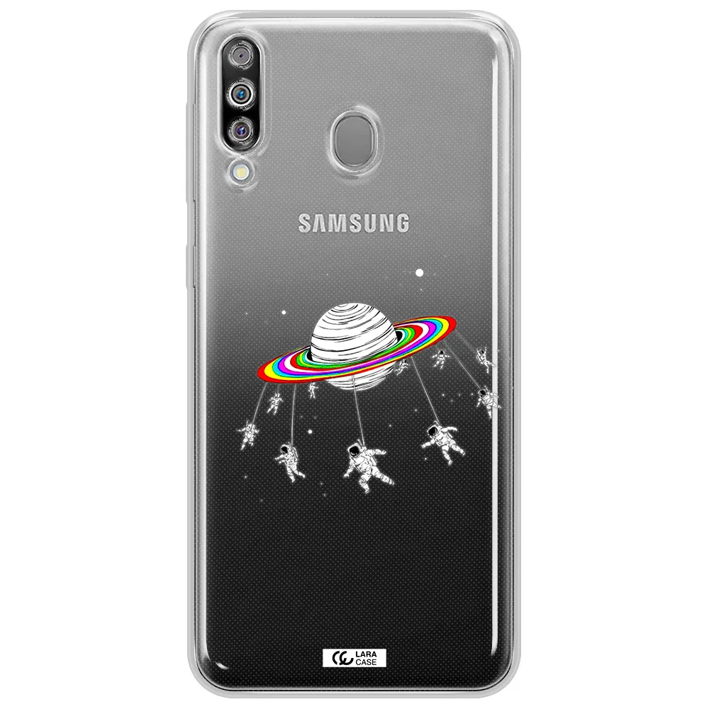 Pluto Rainbow Samsung M30 Clear TPU Case